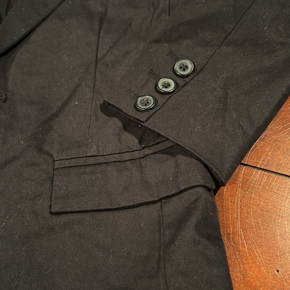 NWT Gymboree 2009 Easter Line Navy Blue 2 Button Blazer Flap Pockets XS - Picture 7 of 14